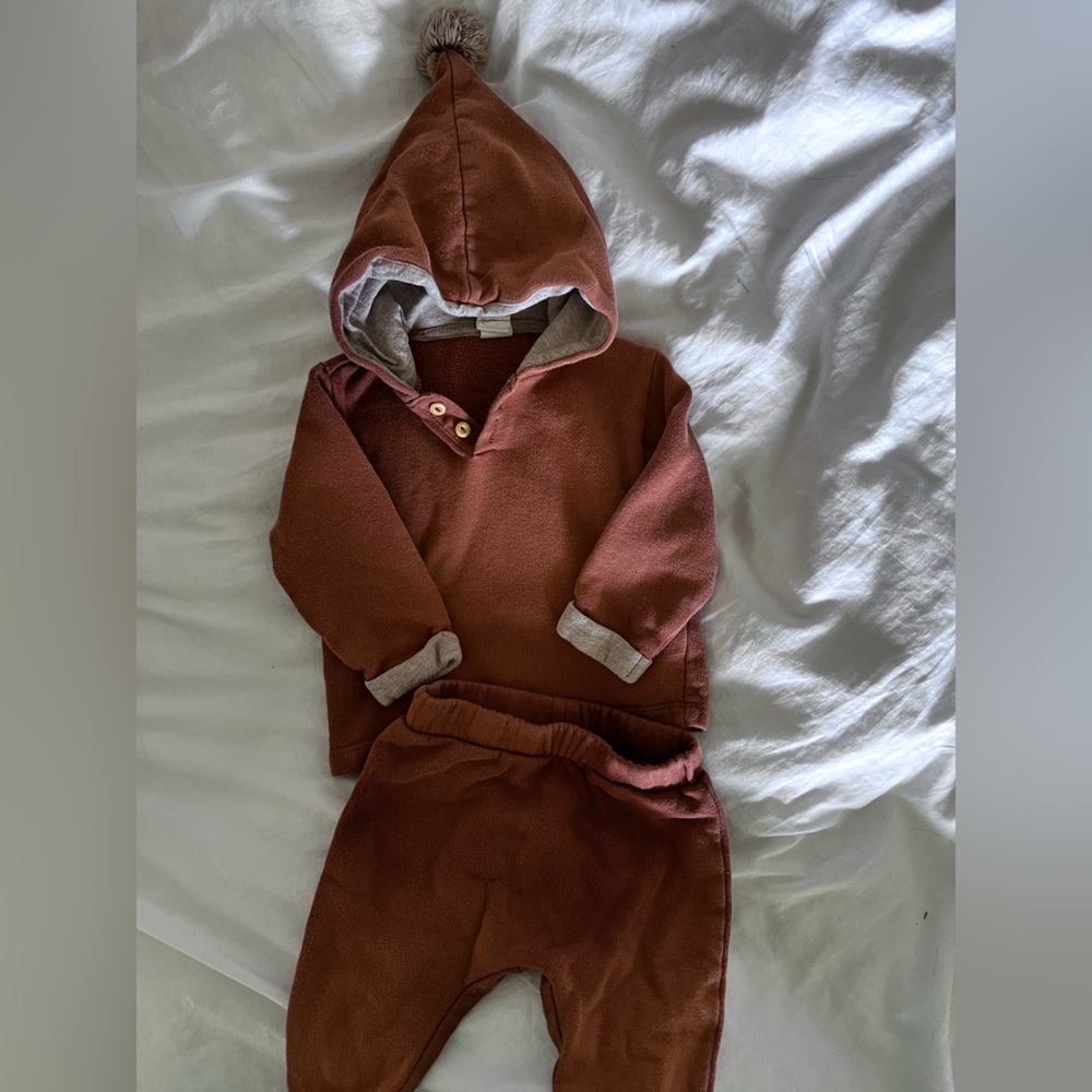H&M Kids Matching Set in Brown